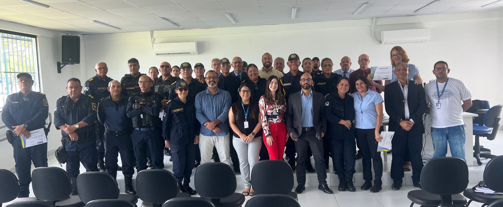 No momento, você está visualizando Corregedoria e Ouvidoria promovem palestra para Guardas Municipais
