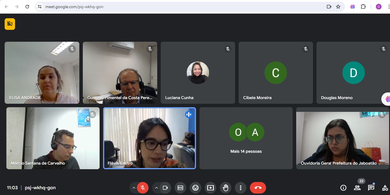 No momento, você está visualizando Ouvidoria Geral do Jaboatão participa da 1ª reunião da Rede Ouvir PE de 2024.